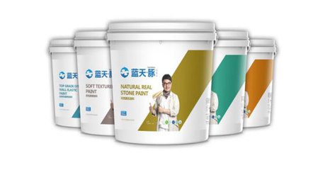 藍天豚閃亮登陸2017廣州建博會，綠色涂裝材料引領行業新潮流